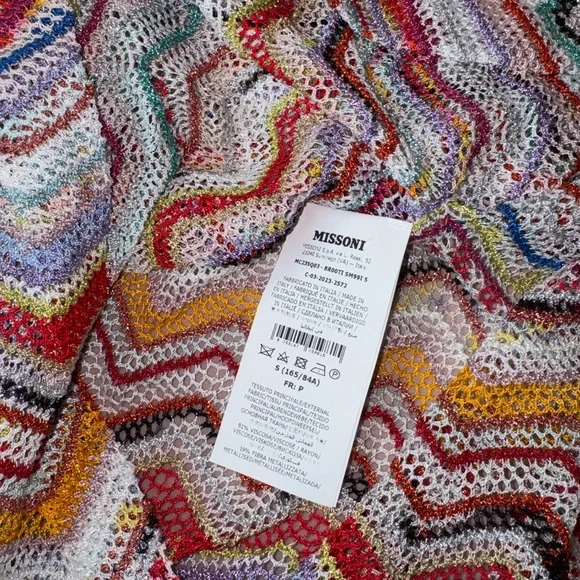 Missoni Colorful Zigzag Swim Cover-Up - Picture 6 of 8